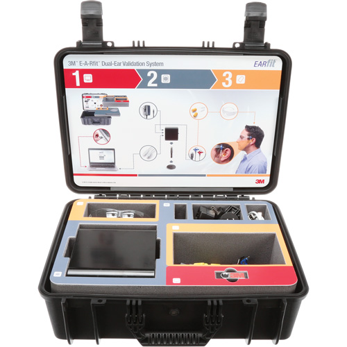 Syst&egrave;me de validation double pour les oreilles E-A-Rfit de 3M Distribution Industrielle GC
