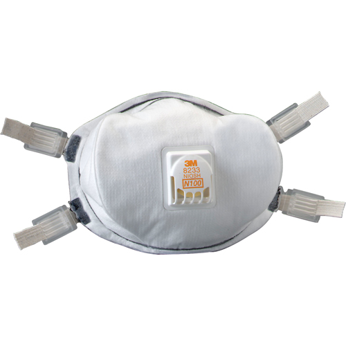Respirateurs contre les particules 8233, N100, Certifi&eacute; NIOSH Distribution Industrielle GC