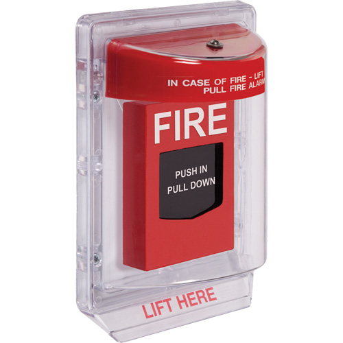 Couvercles pour alertes d'incendie - couvercles pour alertes int&eacute;rieures Stopper II, Encastr&eacute; Distribution Industrielle GC