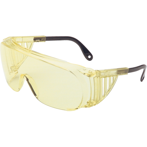 Lunettes de s&eacute;curit&eacute; antibu&eacute;es Uvex Ultraspec 2000 Uvextreme, Lentille Ambr&eacute;e, Antibu&eacute;e/Anti-&eacute;gratignures, ANSI Z87+/R&eacute;pond ou surpasse la norme CSA Z94.3 Distribution Industrielle GC