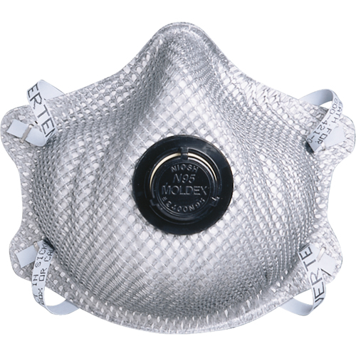 Respirateurs contre les particules 2400, N95, Certifi&eacute; NIOSH, Grand/Moyen Distribution Industrielle GC