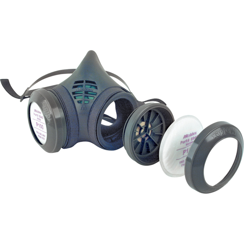 8000 Series Assembled Respirator, Elastomer/Thermoplastic, Medium Distribution Industrielle GC