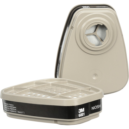 Cartouches pour respirateur s&eacute;rie 6000, Cartouche gaz/vapeur, Vapeur organique Distribution Industrielle GC