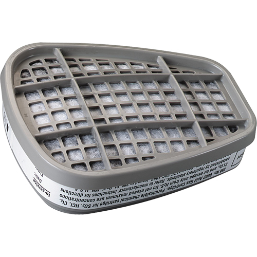 6000 Series Respirator Cartridges, Gas/Vapour Cartridge, Acid Gas Distribution Industrielle GC