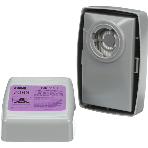 Filtres pour respirateur 7093, Filtre contre les particules, Filtre P100 Distribution Industrielle GC