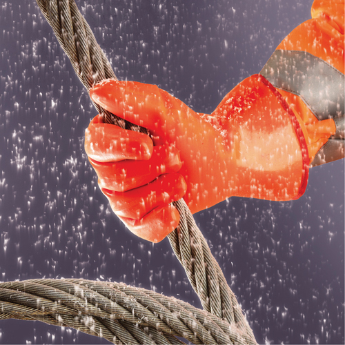 Gants Polar Grip 23-700, 9/Grand, R&ecirc;vetement PVC, Enveloppe en Nylon Distribution Industrielle GC