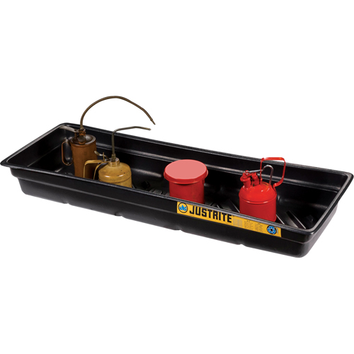 EcoPolyBlend Spill Tray, 46" L x 16" W x 5.5" H, 12 gal. Spill Capacity Distribution Industrielle GC
