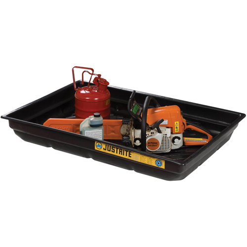 EcoPolyBlend Spill Tray, 47.5" L x 23" W x 5.5" H, 20 gal. Spill Capacity Distribution Industrielle GC