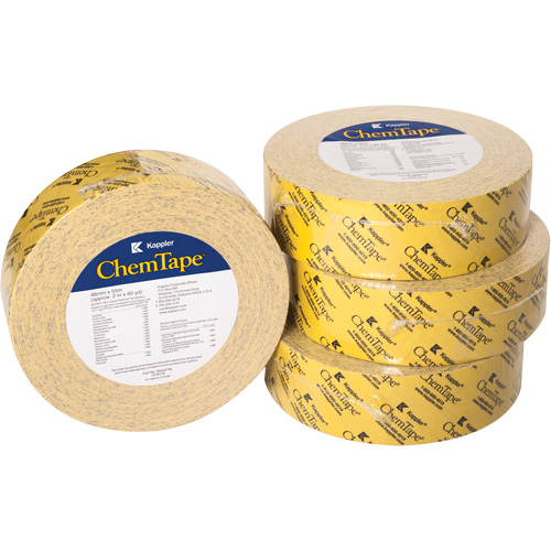 Ruban r&eacute;sistant aux produits chimiques ChemTape, 50,8 mm (2") x 50 m (164'), Jaune Distribution Industrielle GC