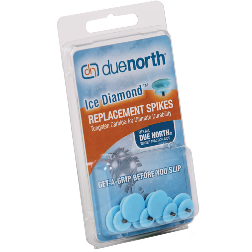 Replacement Ice Diamond Spikes for DueNorth&reg; Traction Aids Distribution Industrielle GC