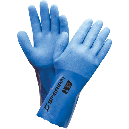 Gants &agrave; triple enduit, Taille T-Grand/10, 12" lo, PVC, Doublure en Ouat&eacute;e,  Distribution Industrielle GC
