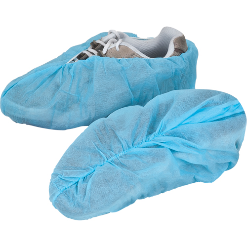 Shoe Covers, Large, Polypropylene, Blue Distribution Industrielle GC