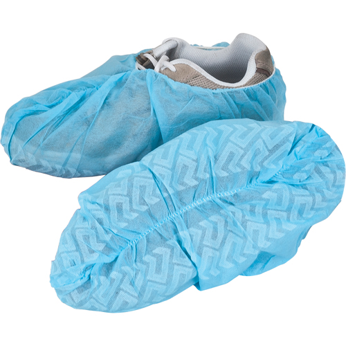Shoe Covers, X-Large, Polypropylene, Blue Distribution Industrielle GC
