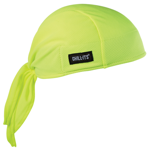 Coiffes de refroidissement Chill-Its 6615, Jaune lime haute visibilit&eacute; Distribution Industrielle GC