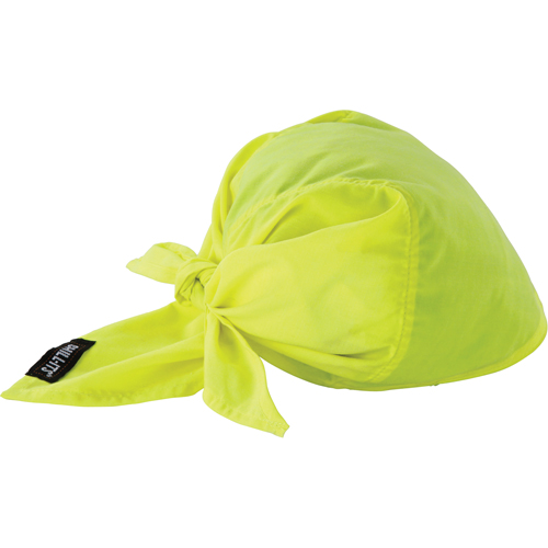 Chill-Its&reg; 6710CT Cooling Triangle Hats, High Visibility Lime-Yellow Distribution Industrielle GC