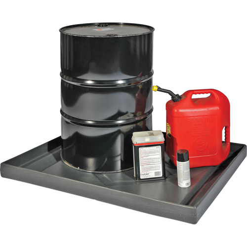 Econo Spill Shells, 45" L x 35" W x 5" H, 21.5 US gal. Spill Capacity Distribution Industrielle GC