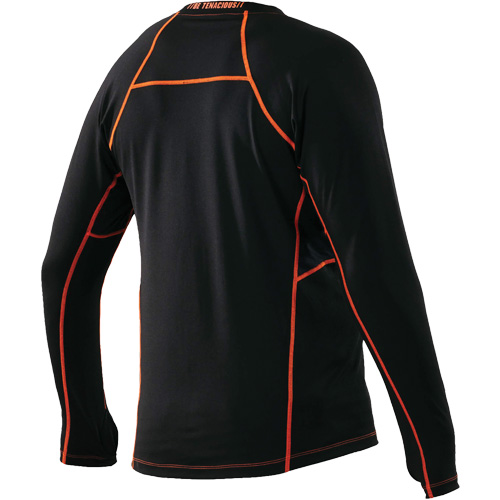 Maillots thermiques &agrave; manches longues, Hommes, Moyen, Noir Distribution Industrielle GC