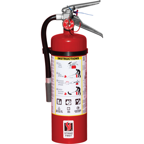 Extincteur d'incendie, ABC, Capacit&eacute; 5 lb Distribution Industrielle GC