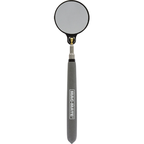 Inspection Mirror, Circular, 2-1/4" L x 2-1/4" W, Telescopic Distribution Industrielle GC