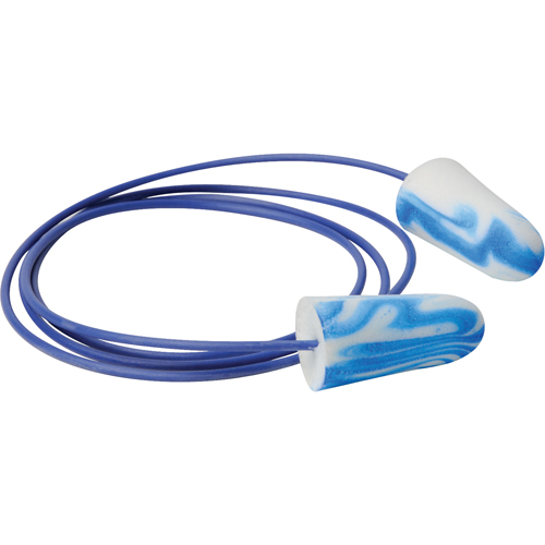 SparkPlugs&reg; Multi-Coloured Foam Earplugs, Bulk - Box, Corded Distribution Industrielle GC