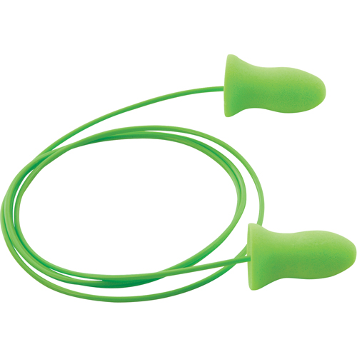 Bouchons d'oreilles en mousse Meteors, Vrac - Boîte, Avec cordon Distribution Industrielle GC