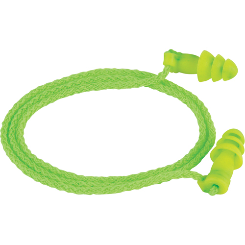 Bouchons d'oreilles r&eacute;utilisables JETZ, Vrac - Boîte, Avec cordon Distribution Industrielle GC