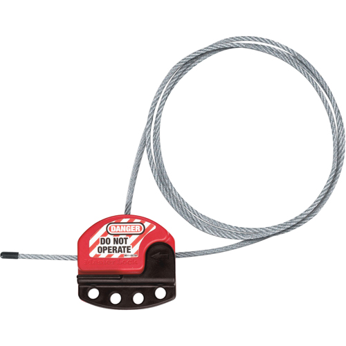 Verrou de c&acirc;ble ajustable, Longueur de 10' Distribution Industrielle GC