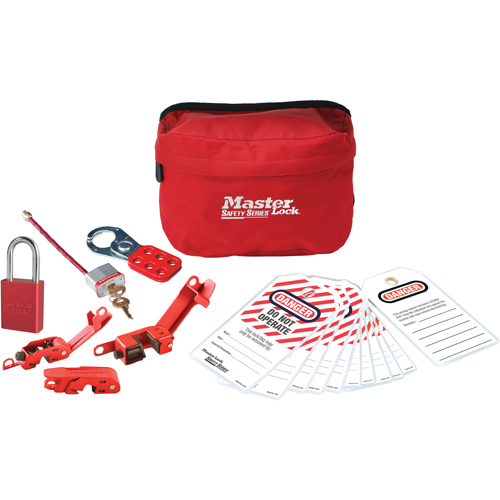 Ensemble de verrouillage pour la s&eacute;curit&eacute; personnelle - pochette compacte seulement, Ensemble Espace clos Distribution Industrielle GC