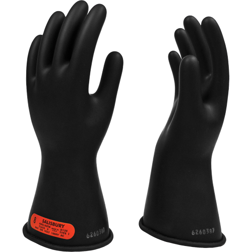 Gants isolants en caoutchouc Salisbury, ASTM classe 0, Taille 7, 11" lo Distribution Industrielle GC