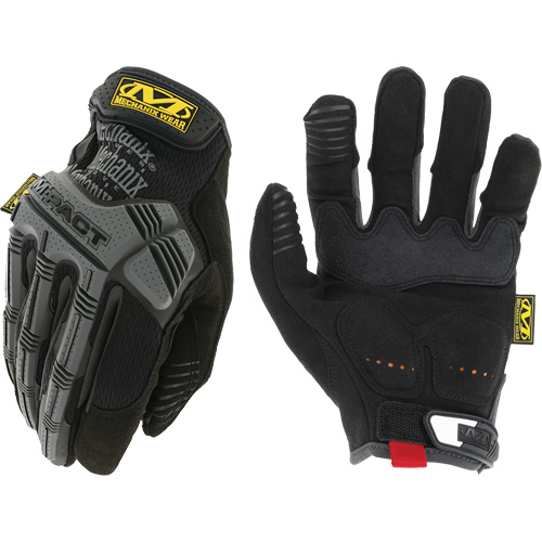 Gants M-Pact, Petit, Paume en Synth&eacute;tique, Poignet Boucle et crochet Distribution Industrielle GC