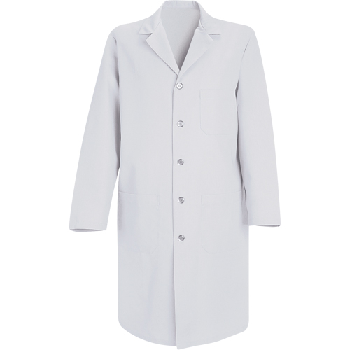Lab Coats, Poly-Cotton, 32, White Distribution Industrielle GC