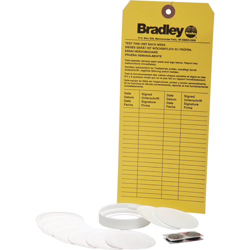 Recharge pour trousse d'inspection de douche oculaire portative Distribution Industrielle GC