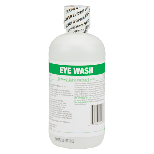 Douche oculaire, Bouteille Plein, 250 ml Distribution Industrielle GC