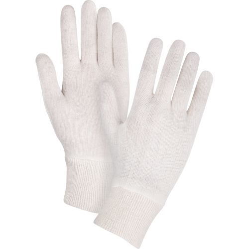 Mediumweight Inspection Gloves, Poly/Cotton, Knit Wrist Cuff, Ladies Distribution Industrielle GC