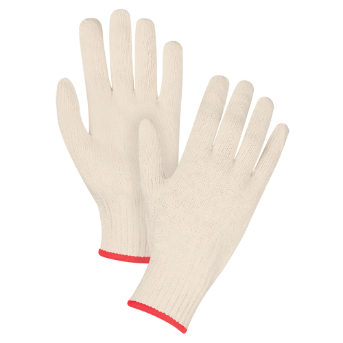 Gants en tricot d'usage standard, Poly/coton, Calibre 7, Petit Distribution Industrielle GC