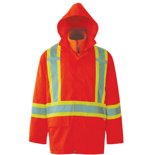 Journeyman 3-in-1 Safety Jackets, Polyester, High Visibility Orange, Small Distribution Industrielle GC