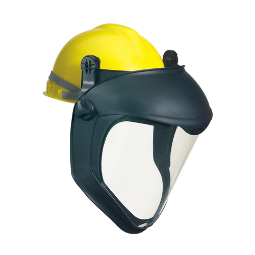 Uvex&reg; Bionic Faceshield with Hardhat Adapter, Polycarbonate Distribution Industrielle GC