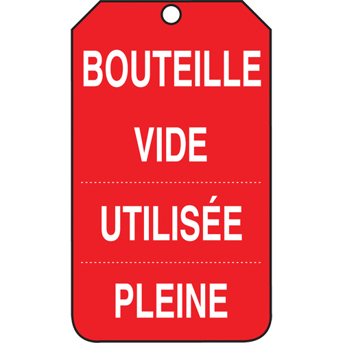 Inspection Tags, Cardstock, 3-3/8" W x 5-7/8" H, French Distribution Industrielle GC