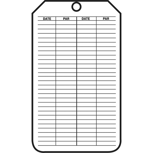 Inspection Tags, Cardstock, 3-1/8" W x 5-7/8" H, French Distribution Industrielle GC