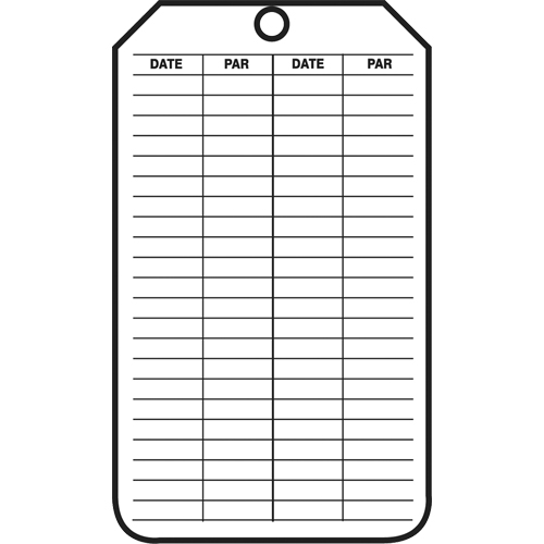 Inspection Tags, Cardstock, 3-1/8" W x 5-7/8" H, French Distribution Industrielle GC