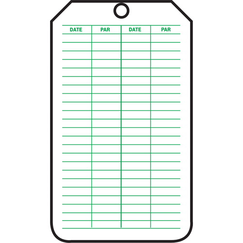 Inspection Tags, Cardstock, 3-1/8" W x 5-7/8" H, French Distribution Industrielle GC