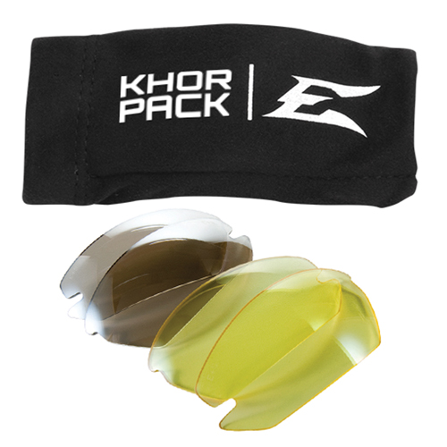 Lentilles de rechange pour les lunettes de s&eacute;curit&eacute; Khor, Antibu&eacute;e/anti-&eacute;gratignures, Transparent, Khor Distribution Industrielle GC