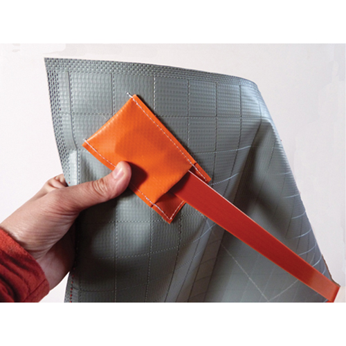 Arrow Roll-Up Temporary Conditions Sign , 24" x 24", Vinyl, Pictogram Distribution Industrielle GC