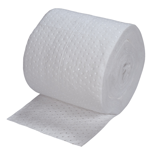 Rouleaux absorbants li&eacute;s de premi&egrave;re qualit&eacute;, Lourd, 150' lo x 15" la, Absorption 25 gal. Distribution Industrielle GC
