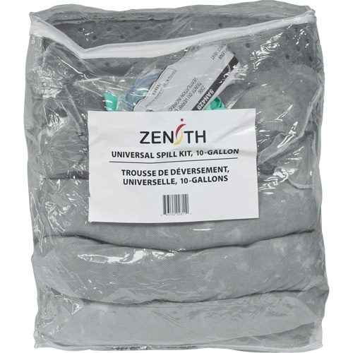 Trousse de lutte contre les d&eacute;versements de premi&egrave;re qualit&eacute; pour camion, Universel, Sac, Absorbance de 10 gal. US Distribution Industrielle GC