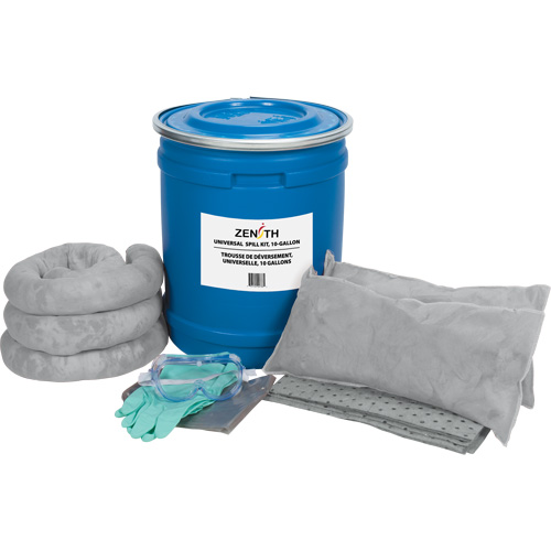 Trousse de lutte contre les d&eacute;versements pour camion, Universel, Baril, Absorbance de 10 gal. US Distribution Industrielle GC