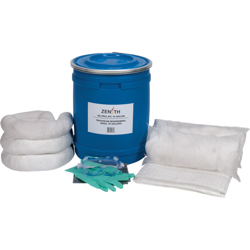 Truck Spill Kit, Oil Only, Drum, 10 US gal. Absorbancy Distribution Industrielle GC