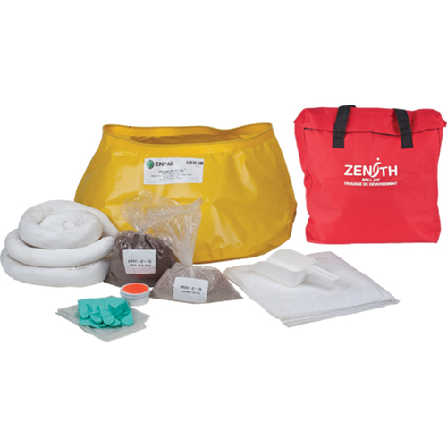 Western Canada Spill Kit, Oil Only, Bag, 17 US gal. Absorbancy Distribution Industrielle GC