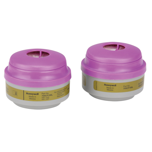 Cartouches pour respirateur s&eacute;rie N de North, Cartouche gaz/vapeur, Gaz multiples Distribution Industrielle GC