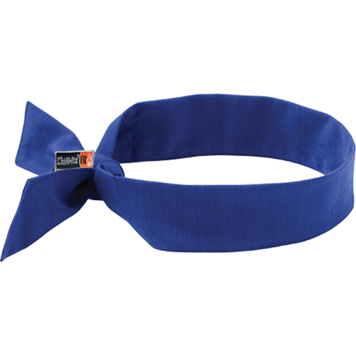 Foulards de refroidissement ignifug&eacute;s 6700FR Chill-Its, Bleu Distribution Industrielle GC
